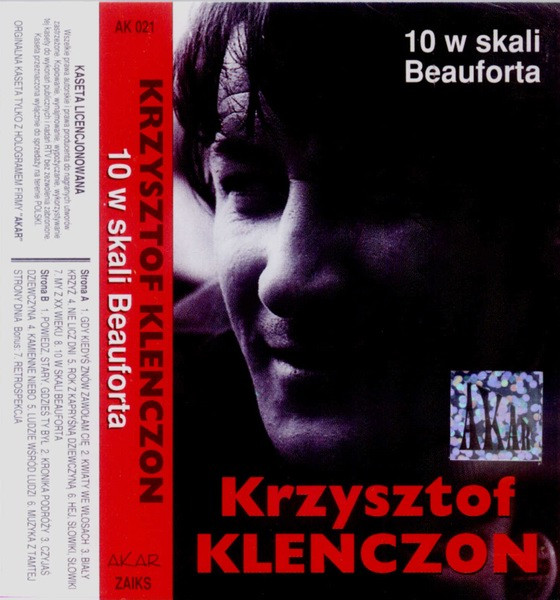 télécharger l'album Krzysztof Klenczon - 10 W Skali Beauforta