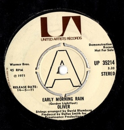 ladda ner album Oliver - Early Morning Rain