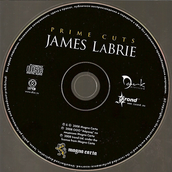 descargar álbum James LaBrie - Prime Cuts