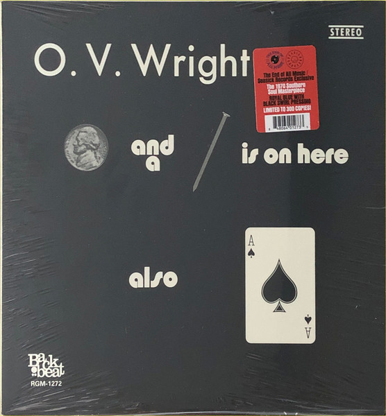 O. V. Wright - A Nickel And A Nail And Ace Of Spades | Releases 