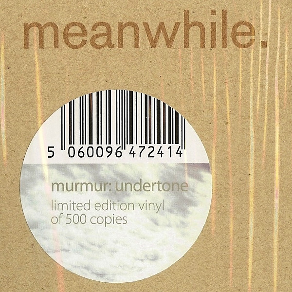 Murmur – Undertone (2007, Vinyl) - Discogs