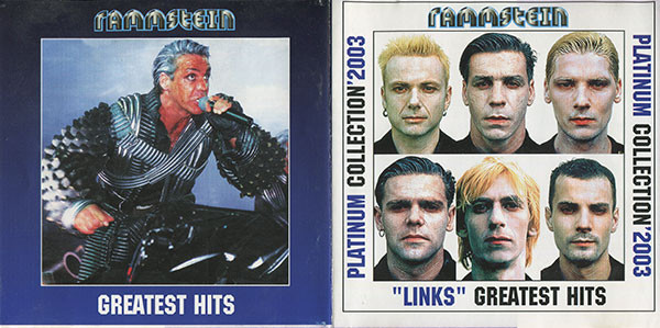 lataa albumi Rammstein - Platinum Collection 2003 Links Greatest Hits