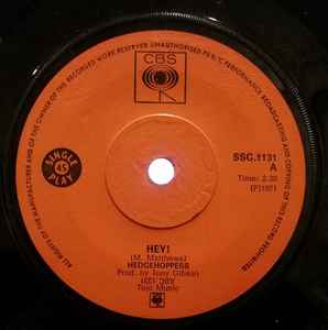 Hedgehoppers – Hey! (1971, Vinyl) - Discogs