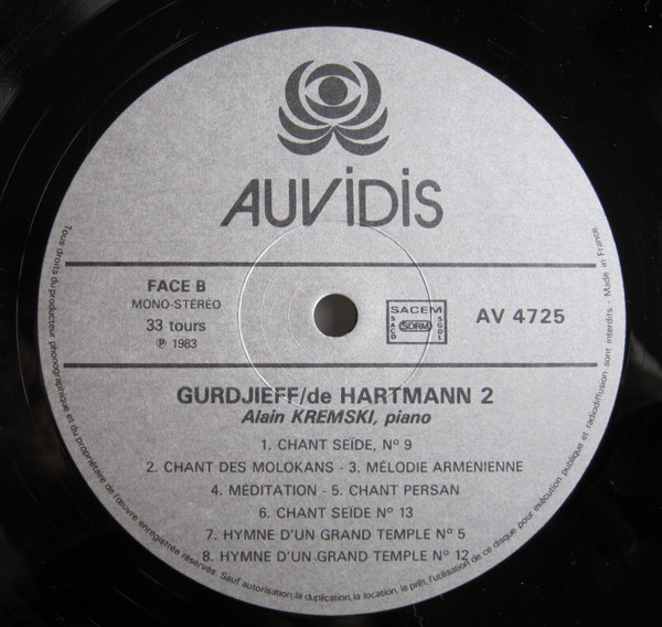 télécharger l'album Gurdjieff De Hartmann Alain Kremski - Volume 2