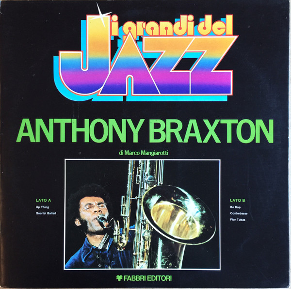 Anthony Braxton – Anthony Braxton (1979, Abridged Version, Vinyl 