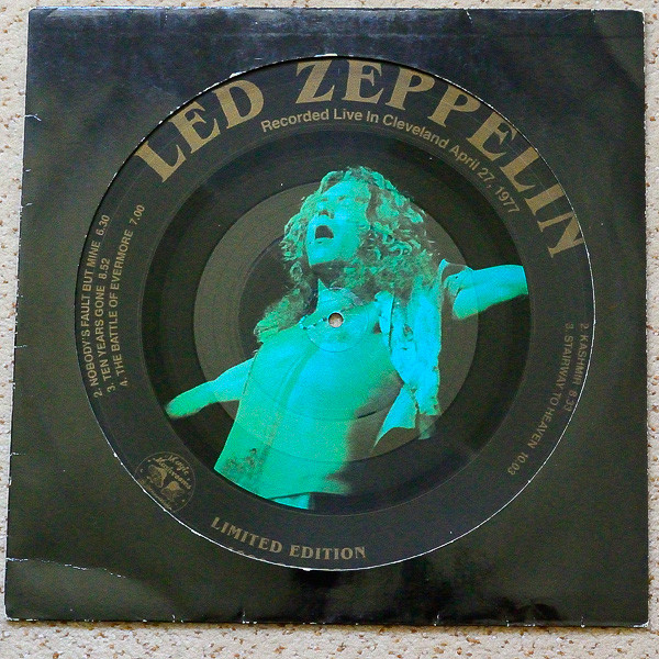 Led Zeppelin – Recorded Live In Cleveland April 27, 1977 (1991