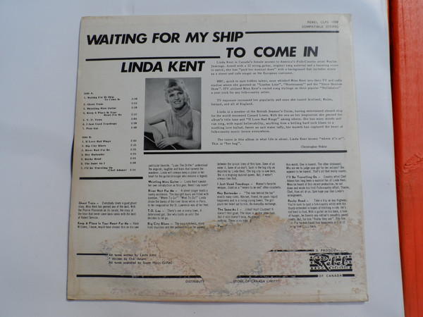 ladda ner album Linda Kent - Waiting For My Ship To Come In