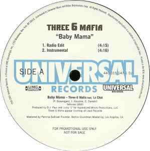 Three 6 Mafia - Baby Mama album cover