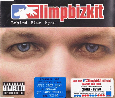 at limp bizkit behind blue eyes cd