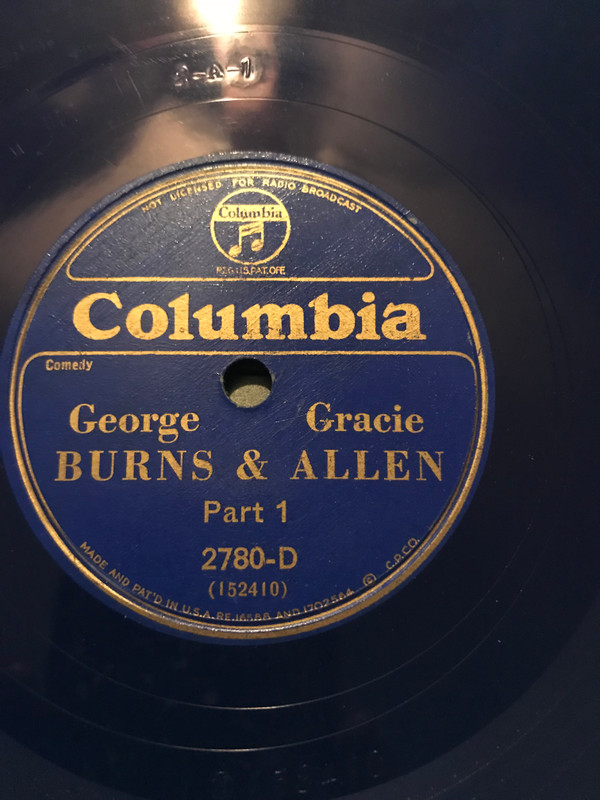 last ned album George Burns & Gracie Allen - Part 1 Part 2