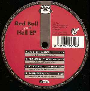 Hell - Red Bull From Hell EP album cover