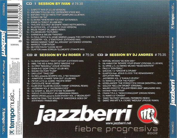 télécharger l'album Various - Jazzberri Fiebre Progresiva 2002