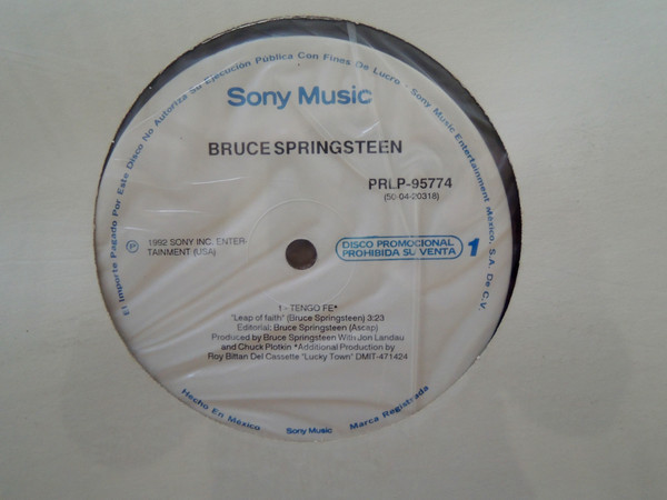 descargar álbum Bruce Springsteen - Tengo Fe