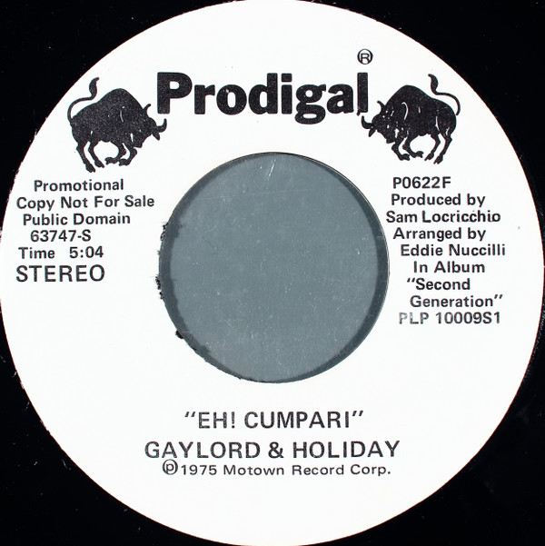lataa albumi Gaylord & Holiday - Eh Cumpari