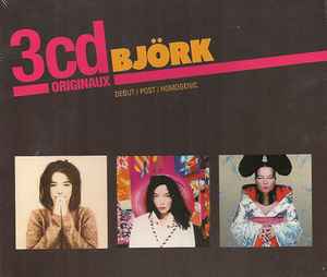 Björk - Debut / Post / Homogenic album cover