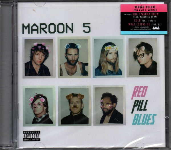 koncert Vend om entreprenør Maroon 5 - Red Pill Blues | Releases | Discogs