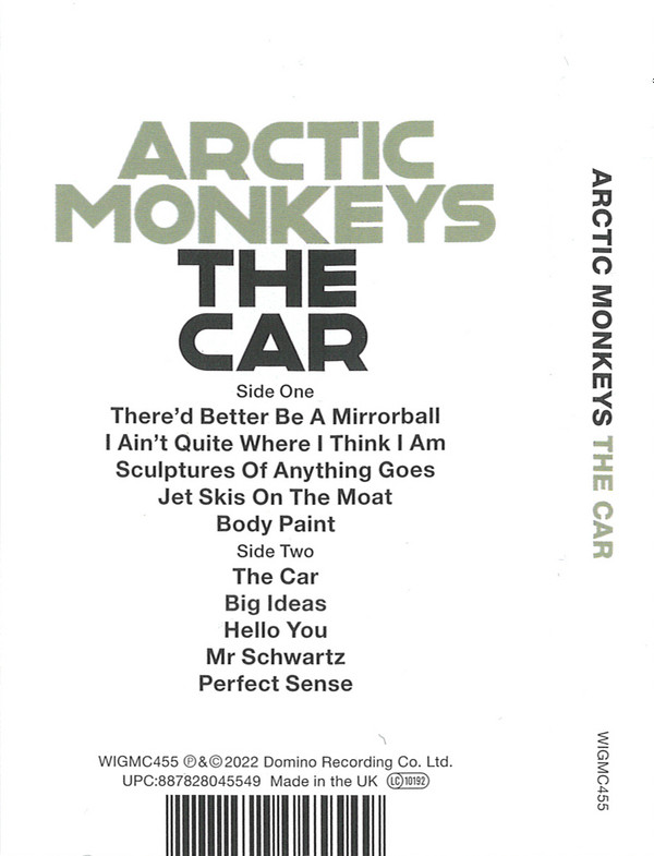 Arctic Monkeys - The Car / Cassette, Album