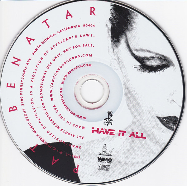 ladda ner album Pat Benatar - Have It All