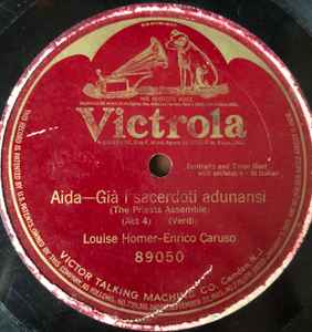 Louise Homer - Aida album cover