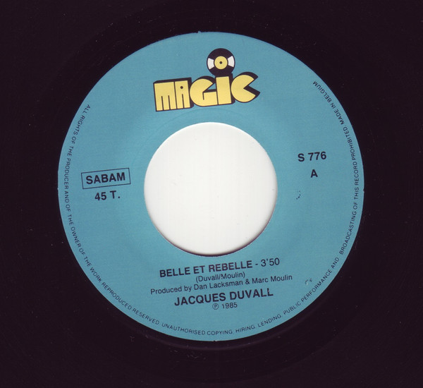 baixar álbum Jacques Duvall - Belle Et Rebelle