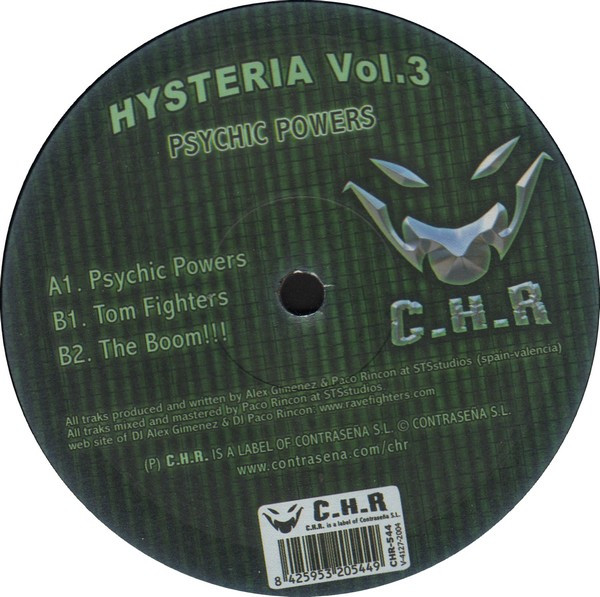 descargar álbum Hysteria Vol3 - Psychic Powers