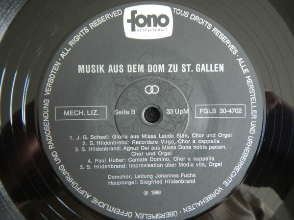 télécharger l'album Various - Musik Aus Dem Dom St Gallen
