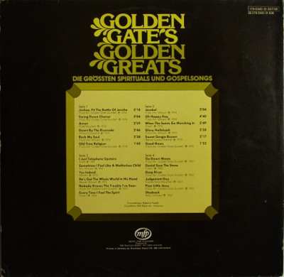 ladda ner album Golden Gate Quartet - Golden Gates Golden Greats