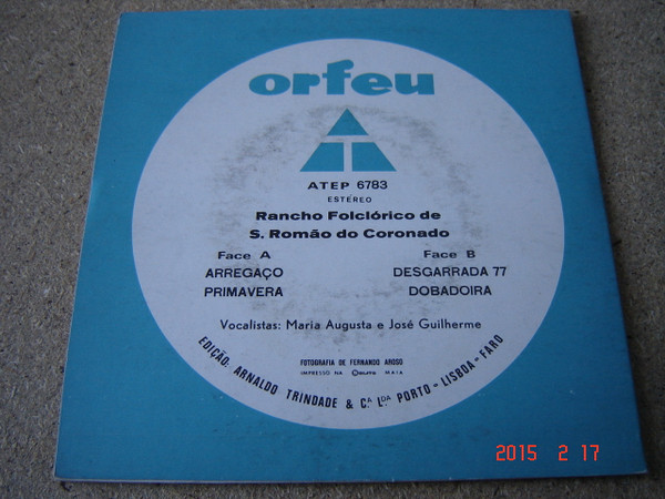 lataa albumi Rancho Folclórico De S Romão Do Coronado - Arregaço