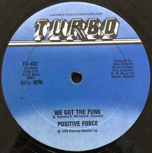 Positive Force - We Got The Funk album cover