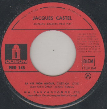 lataa albumi Jacques Castel - La Vie Mon Amour CEst Ca