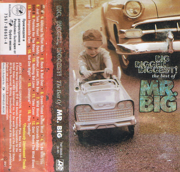 ザ・ベスト・オブ・MR.BIG 初回生産限定盤 BIG