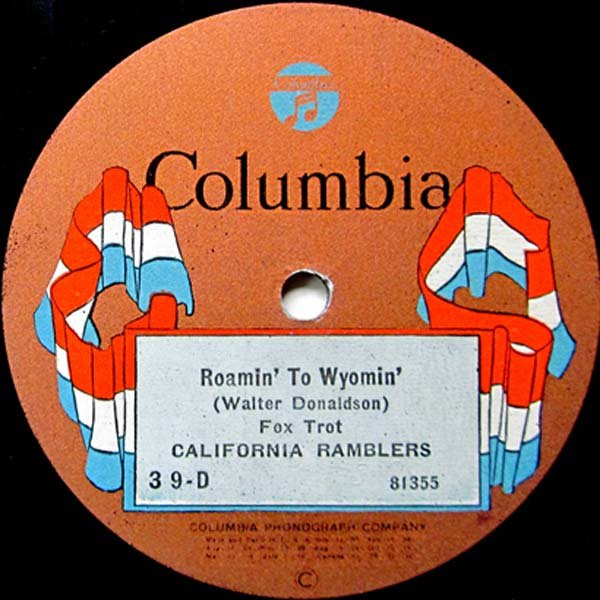 ladda ner album California Ramblers - Roamin To Wyomin Kaintucky
