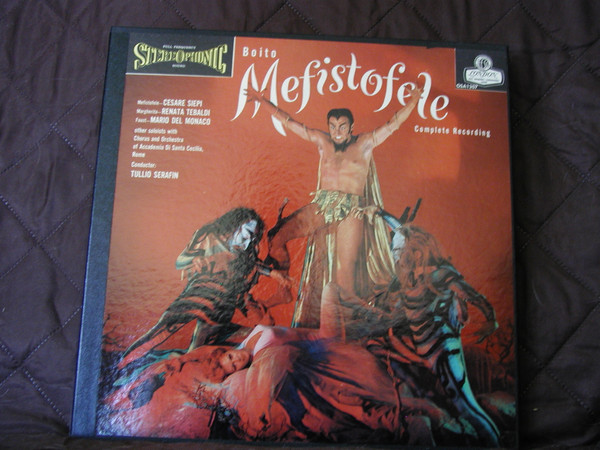 Boïto - Cesare Siepi, Mario del Monaco, Renata Tebaldi • Tullio Serafin –  Mefistofele (1993, CD) - Discogs