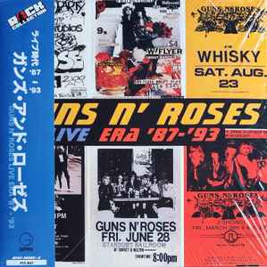 Guns N' Roses – Live Era '87-'93 (2023, Yellow, Vinyl) - Discogs