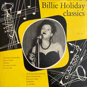 Billie holiday classics de Billie Holiday, 25 cm chez captaindiggin -  Ref:125540806