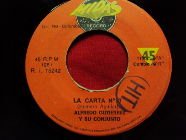 last ned album Alfredo Gutiérrez Y Su Conjunto - La Carta Nº3 Ripiti Ripita