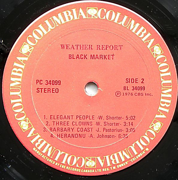 Weather Report - Black Market | Columbia (PC 34099) - 4