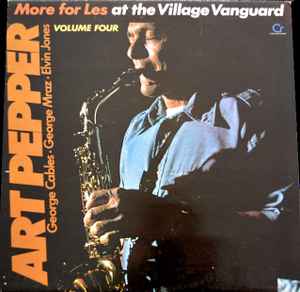 Art Pepper – Thursday Night At The Village Vanguard (Vinyl) - Discogs