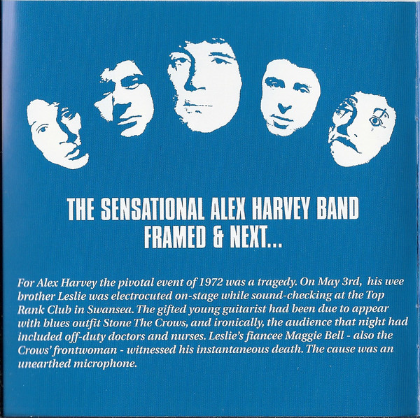 descargar álbum The Sensational Alex Harvey Band - Framed Next