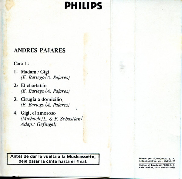 Album herunterladen Andrés Pajares - Pajaríssimo