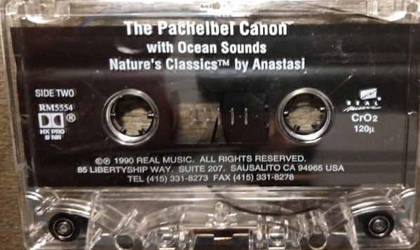 last ned album Anastasi - The Pachelbel Canon with Ocean Sounds