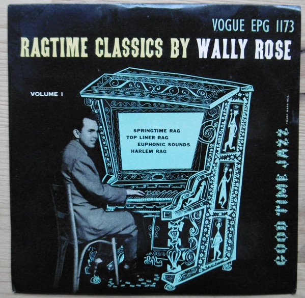 LP Ragtime Classics Played By Wally Rose 