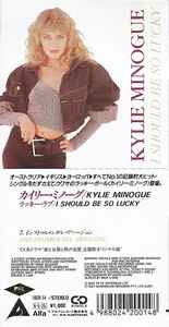 Kylie Minogue – I Should Be So Lucky (1988, CD) - Discogs