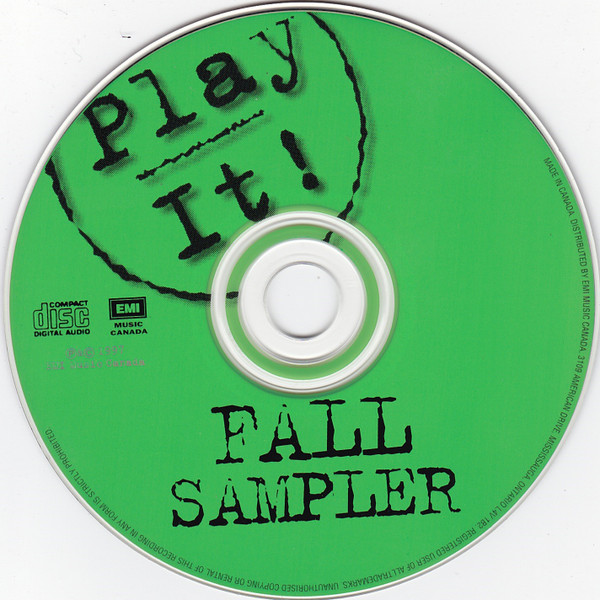 descargar álbum Various - Play It EMI Fall Play Compilation