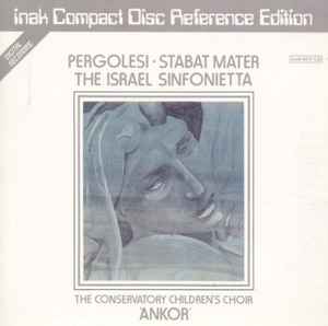 The Israel Sinfonietta - Pergolesi - Stabat Mater album cover