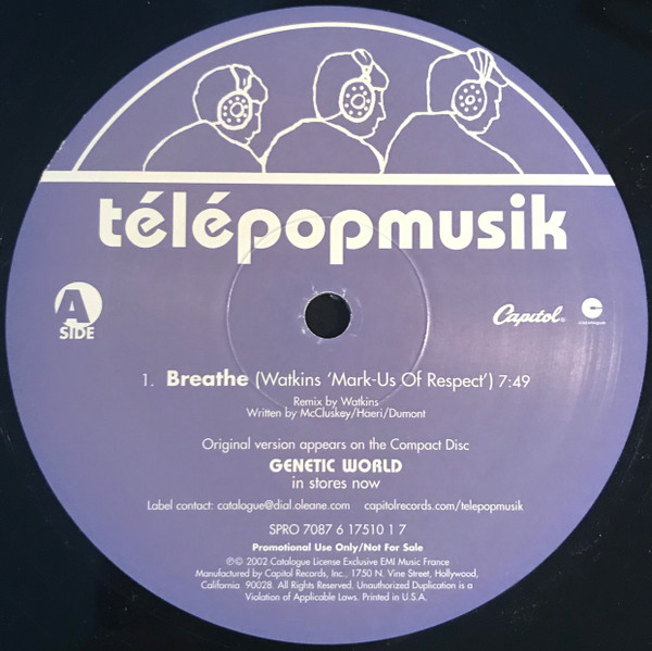 Télépopmusik – Breathe (2002, Vinyl) - Discogs