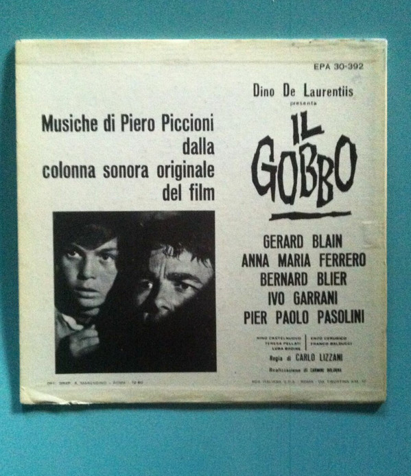 lataa albumi Piero Piccioni - Il Gobbo
