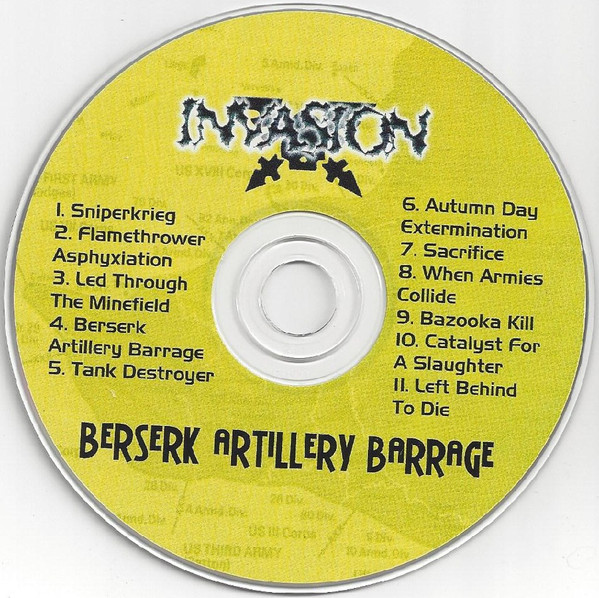 descargar álbum Invasion - Berserk Artillery Barrage