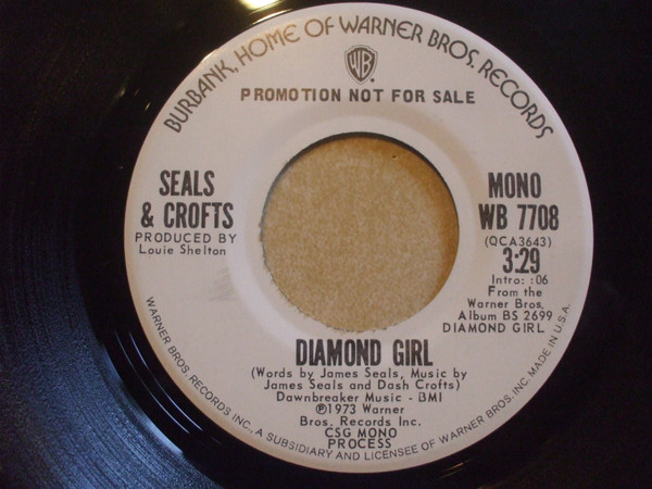 Seals & Crofts – 僕のダイアモンド・ガール = Diamond Girl (1973