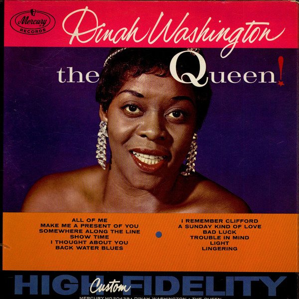 Dinah Washington – The Queen (1959, Vinyl) - Discogs